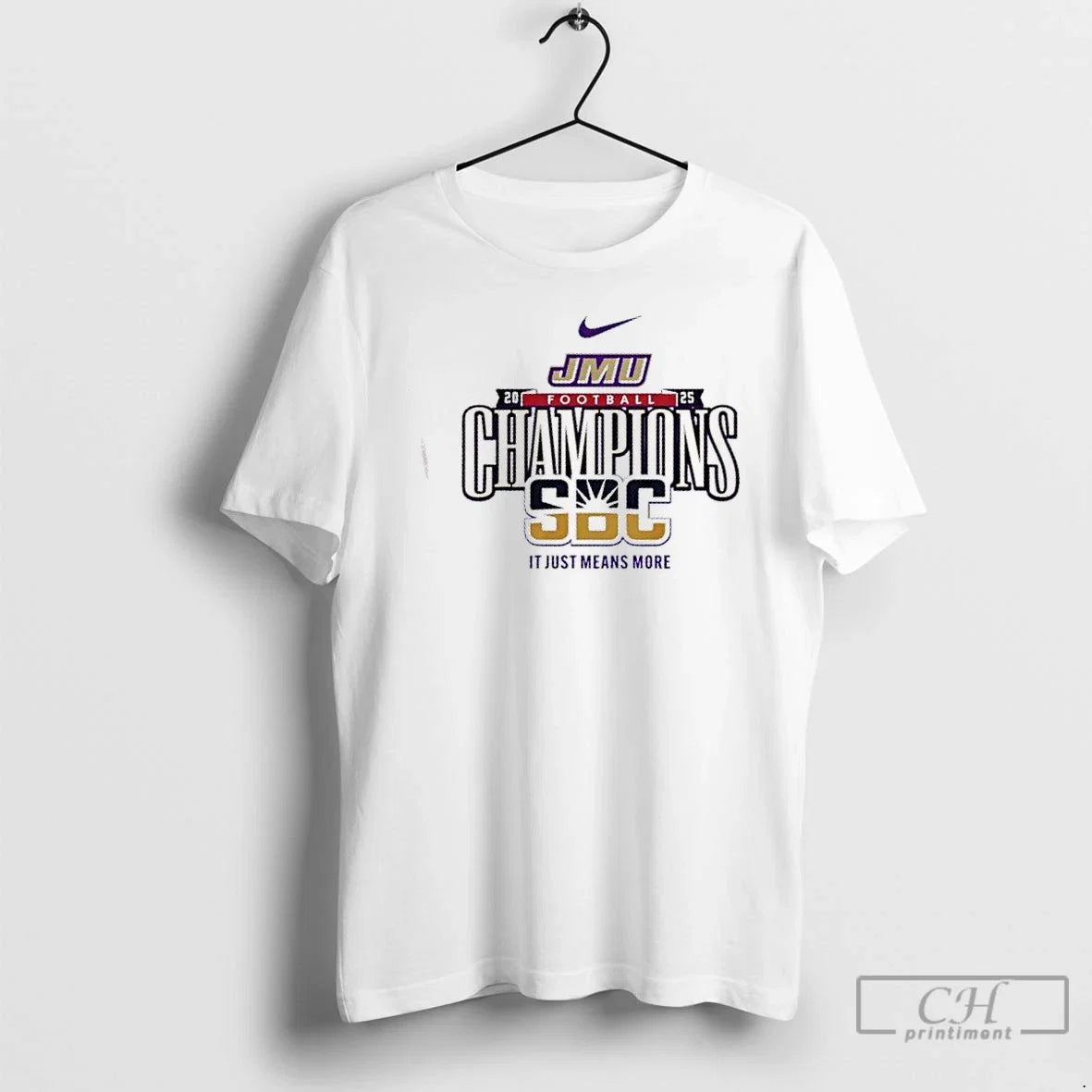 Premium Sbc Football Championship James Madison Dukes - Adult & Kids T-Shirts, Sweatshirts & Hoodies apparel design preview 1