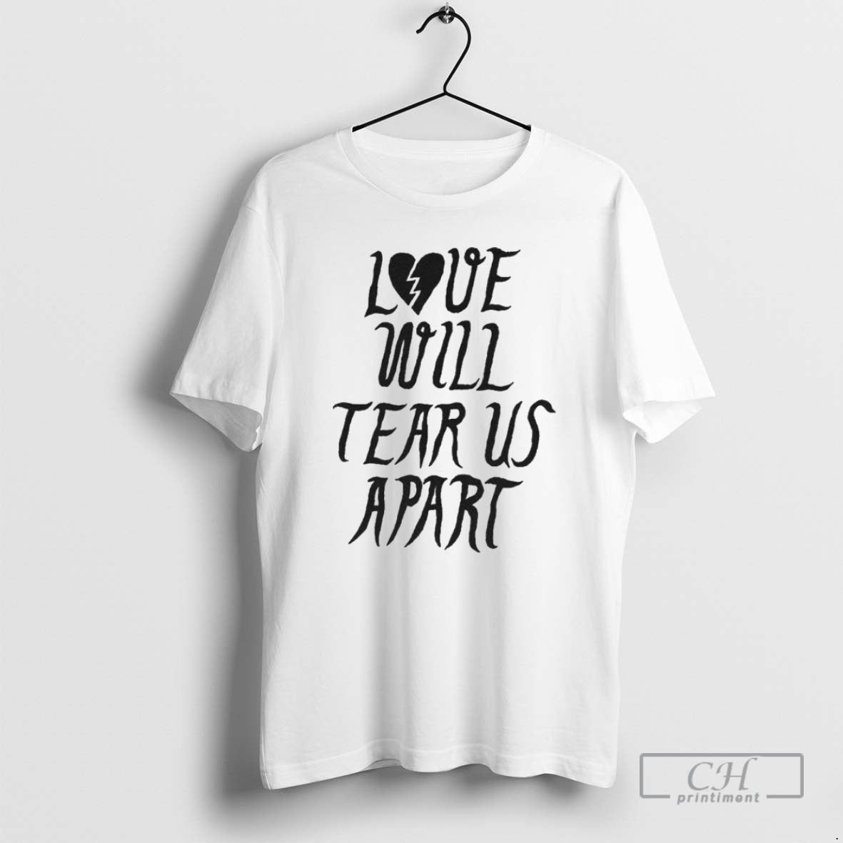 Premium Sepulcro Love Will Tear Us Apart Heart Broken - Adult & Kids T-Shirts, Sweatshirts & Hoodies apparel design preview 1