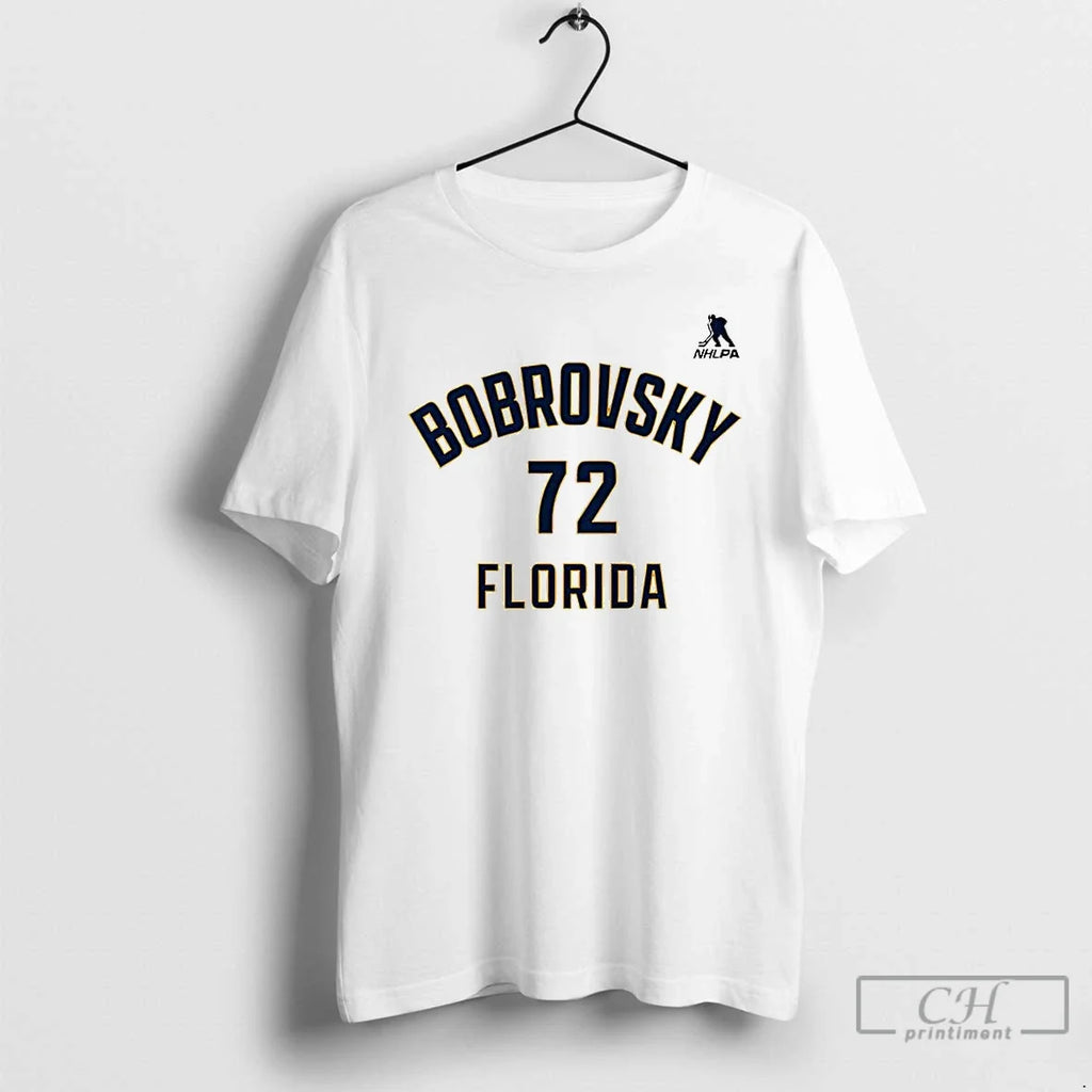 Premium Sergei Bobrovsky Florida Panthers Ice Hockey - Adult & Kids T-Shirts, Sweatshirts & Hoodies apparel design preview 1