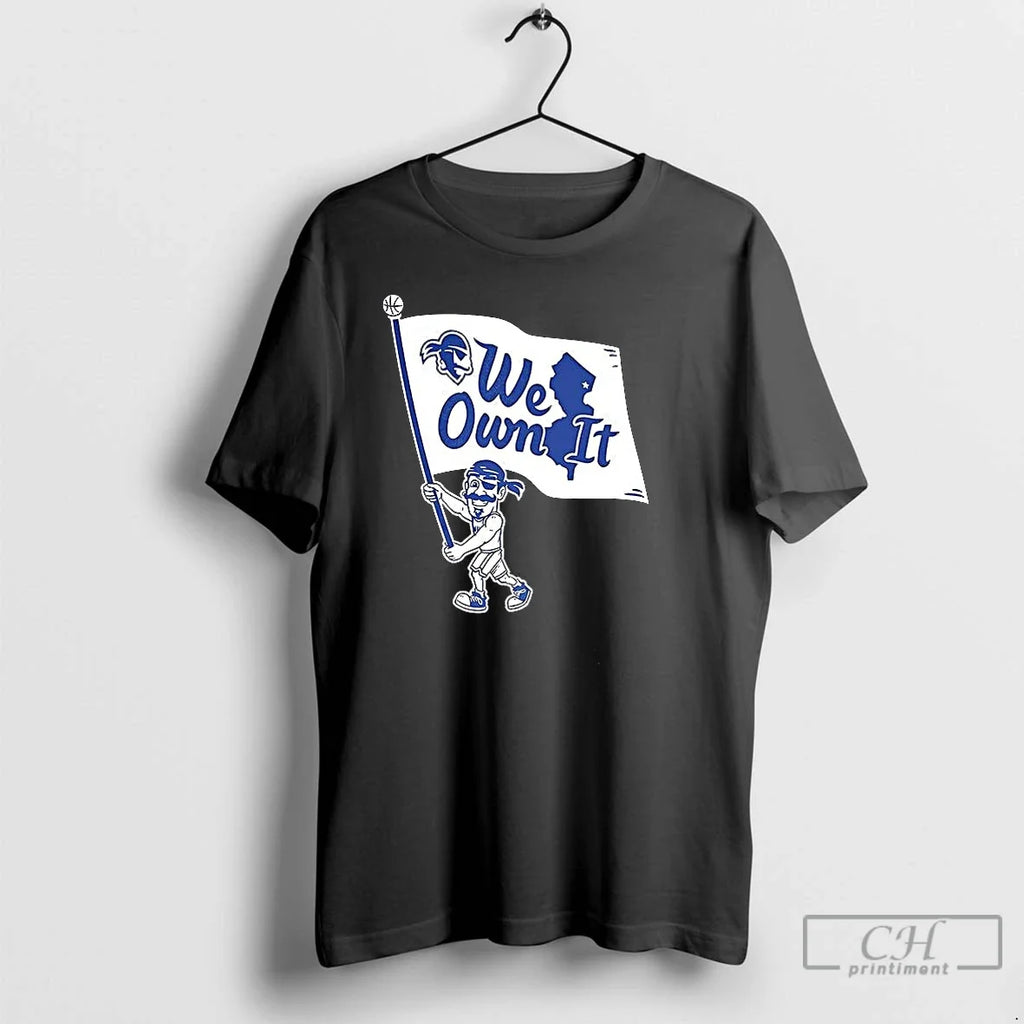 Premium Seton Hall Pirates We Own It 2025 Win Over - Adult & Kids T-Shirts, Sweatshirts & Hoodies apparel design preview 1