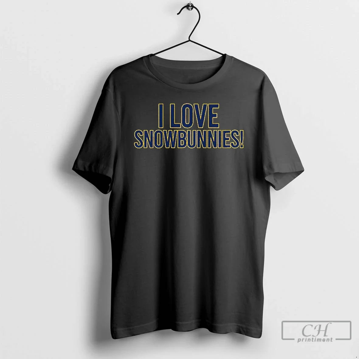 Premium Sherrone Moore I Love Snowbunnies - Adult & Kids T-Shirts, Sweatshirts & Hoodies apparel design preview 1