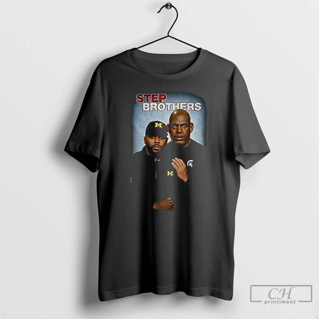 Premium Sherrone Moore Mel Tucker Step Brothers - Adult & Kids T-Shirts, Sweatshirts & Hoodies apparel design preview 1