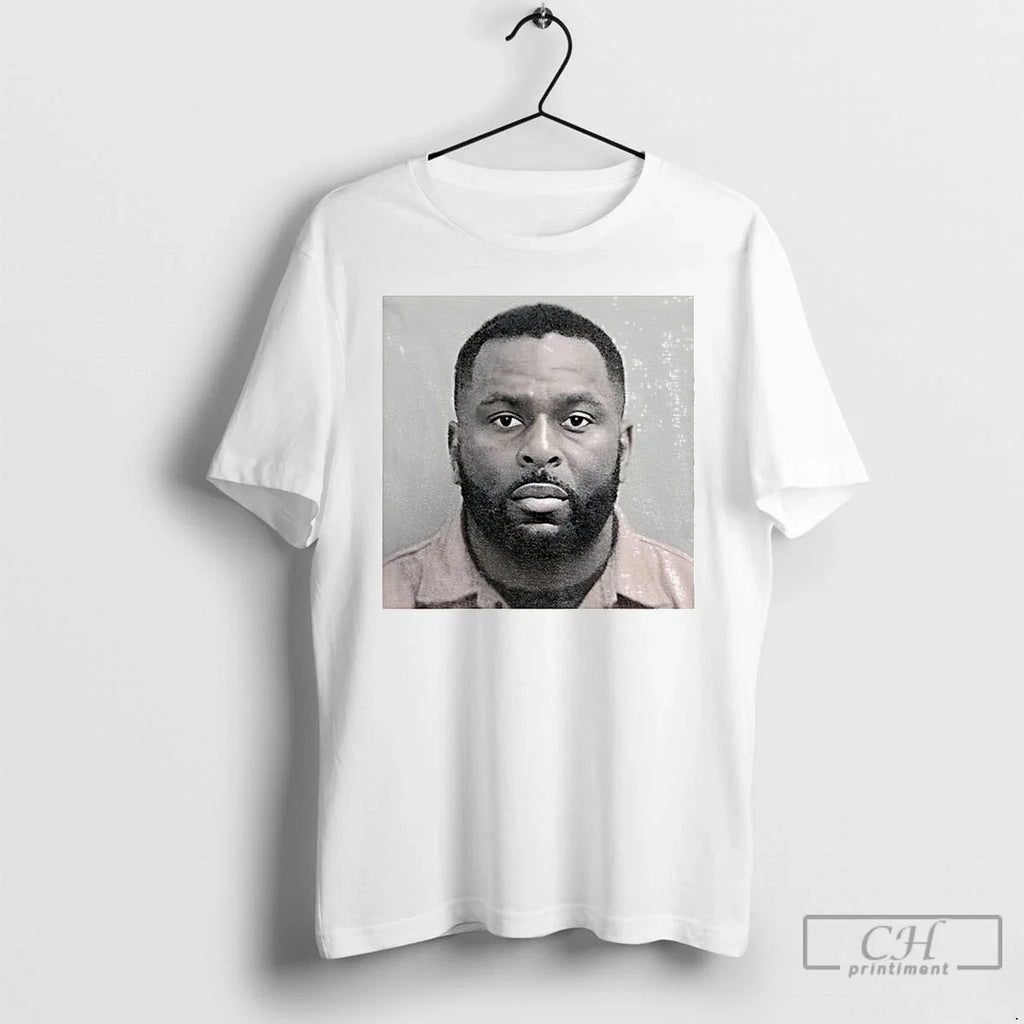 Premium Sherrone Moore Michigan Man Mugshot Meme - Adult & Kids T-Shirts, Sweatshirts & Hoodies apparel design preview 1