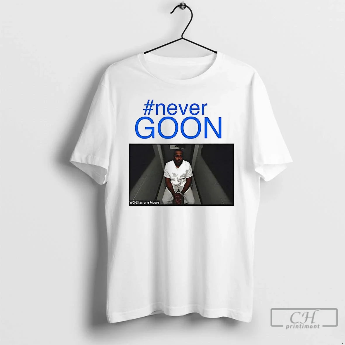 Premium Sherrone Moore Never Goon - Adult & Kids T-Shirts, Sweatshirts & Hoodies apparel design preview 1