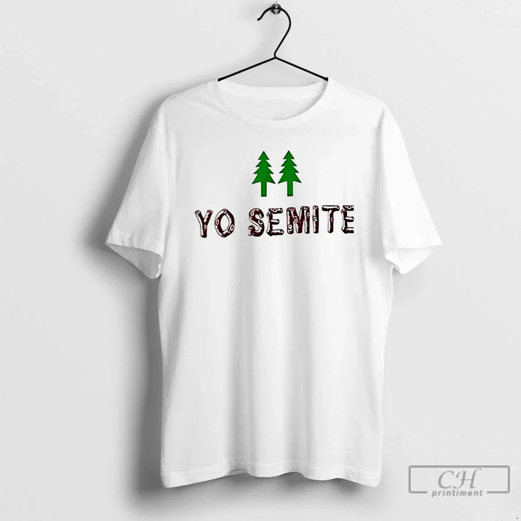 Premium Siraj Hashmi Yo Semite Christmas - Adult & Kids T-Shirts, Sweatshirts & Hoodies apparel design preview 1