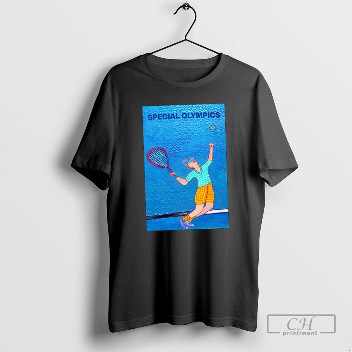 Premium Special Olympics Oliver Wihardja Tennis - Adult & Kids T-Shirts, Sweatshirts & Hoodies apparel design preview 1