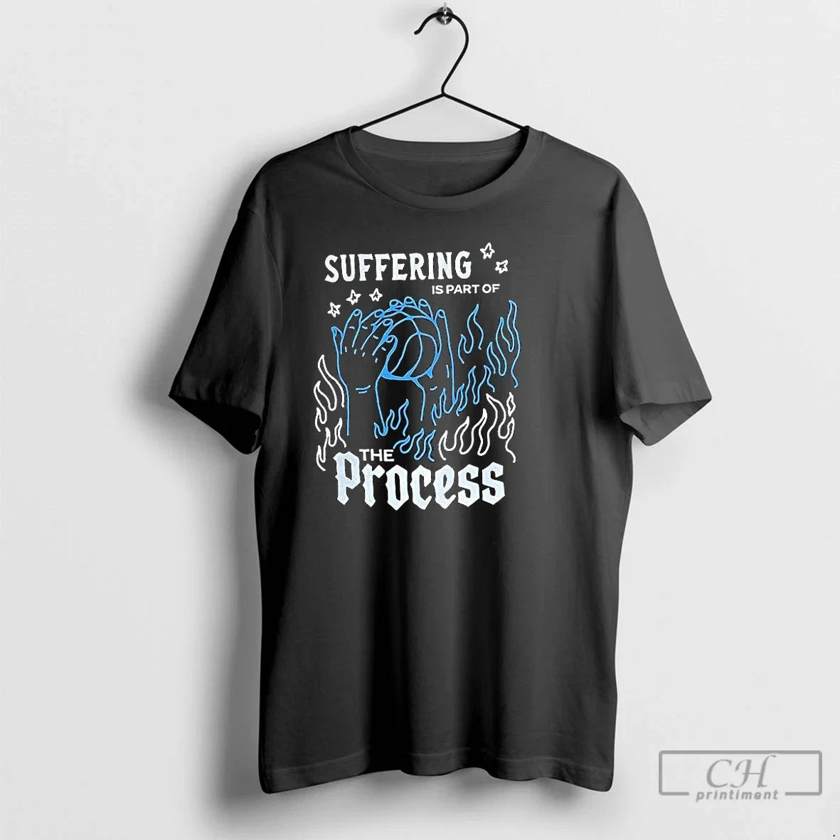 Premium Suffering Is Part Of The Process - Adult & Kids T-Shirts, Sweatshirts & Hoodies apparel design preview 1