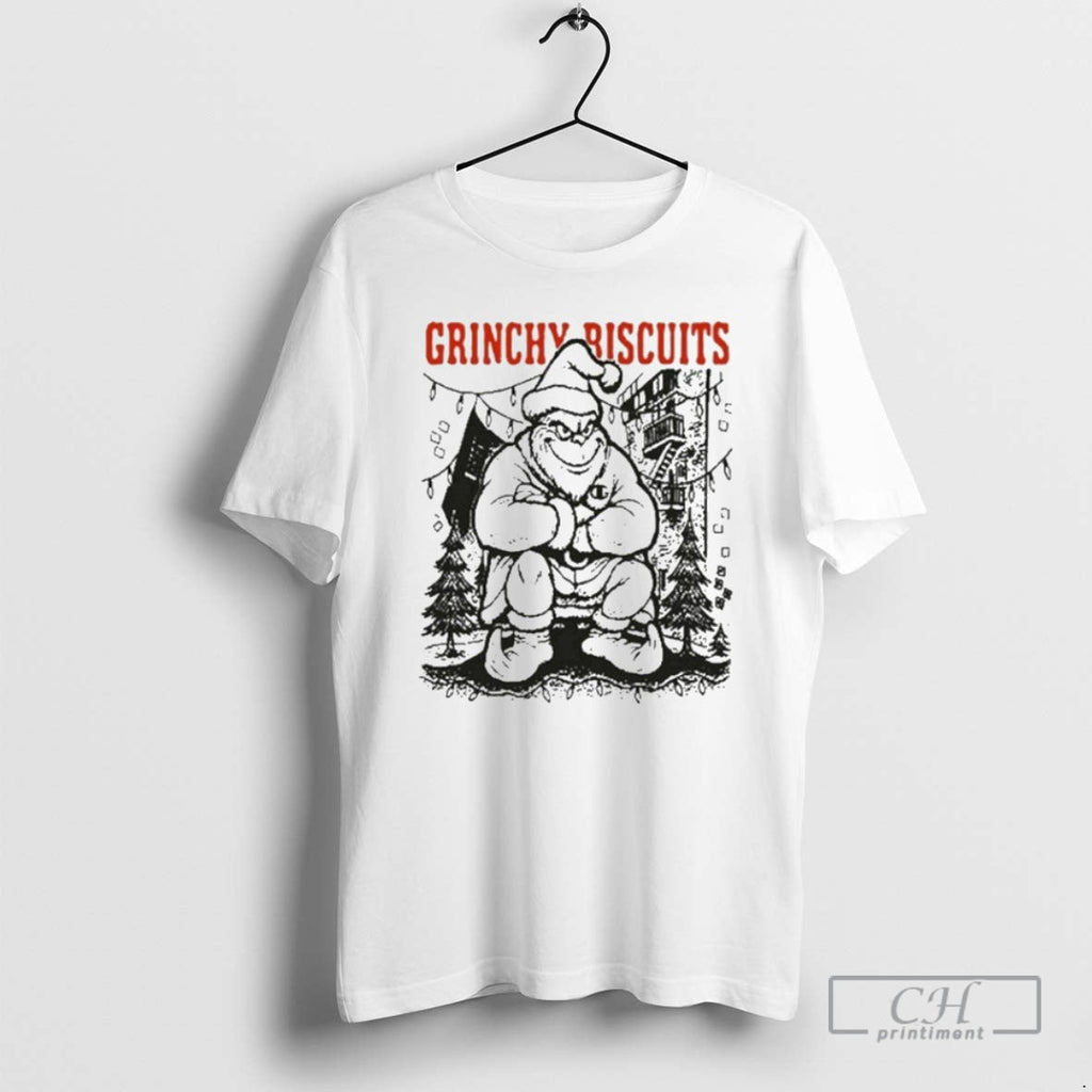 Premium The Grinch Grinchy Riscuits Christmas Sweater - Adult & Kids T-Shirts, Sweatshirts & Hoodies apparel design preview 1