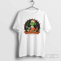 Premium The Grinch Santa Orange Theory Make Me Happy - Adult & Kids T-Shirts, Sweatshirts & Hoodies apparel design preview 1