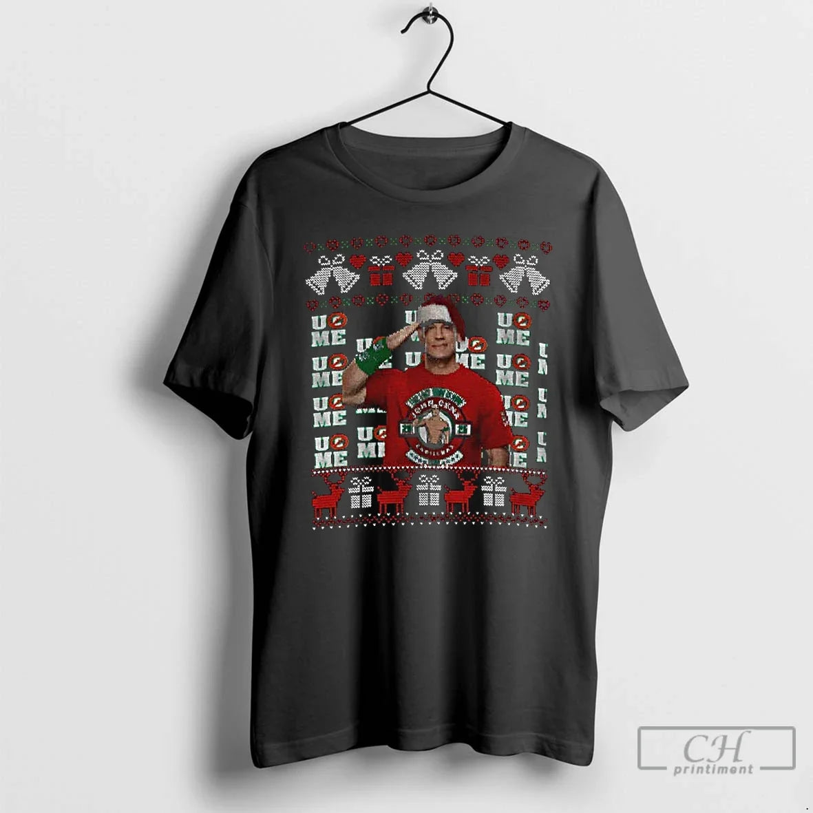 Premium The Last Christmas Is Now John Cena Farewell - Adult & Kids T-Shirts, Sweatshirts & Hoodies apparel design preview 1