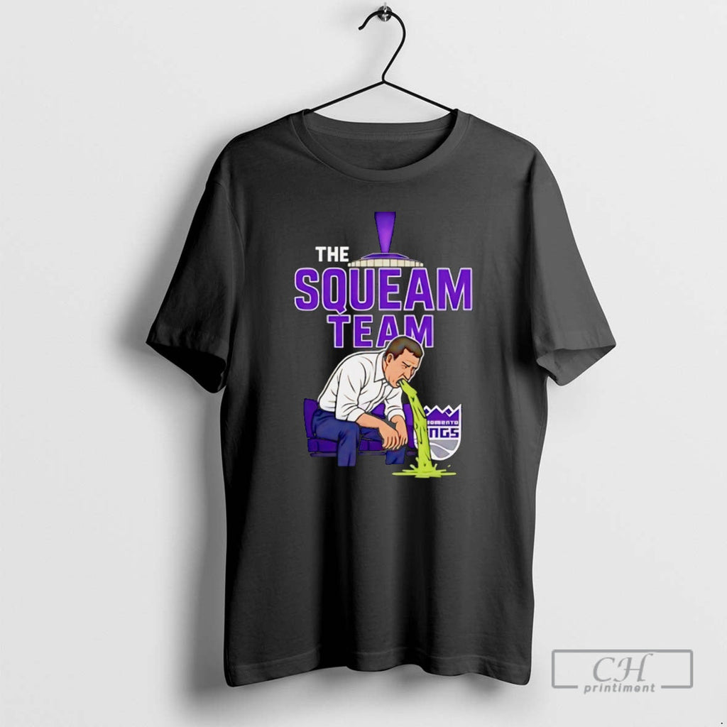 Premium The Squeam Team Sacramento Kings Sweater - Adult & Kids T-Shirts, Sweatshirts & Hoodies apparel design preview 1