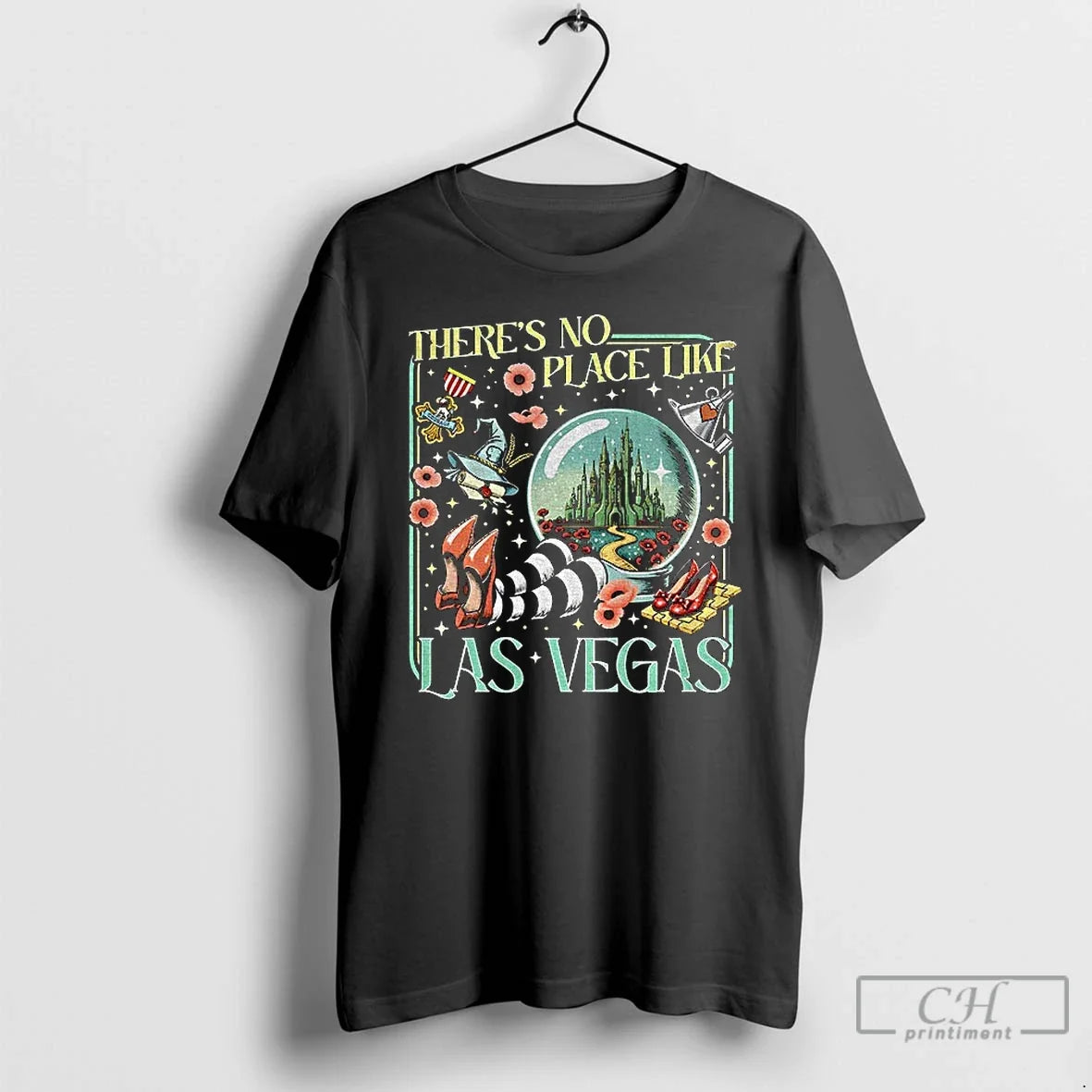Premium The Wonderful Wizard No Place Like Las Vegas - Adult & Kids T-Shirts, Sweatshirts & Hoodies apparel design preview 1