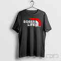 Premium The Sober Life One Day At A Time Sweater - Adult & Kids T-Shirts, Sweatshirts & Hoodies apparel design preview 1