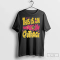 Premium This Is An Outrage Princess Donut Cat Dungeon - Adult & Kids T-Shirts, Sweatshirts & Hoodies apparel design preview 1