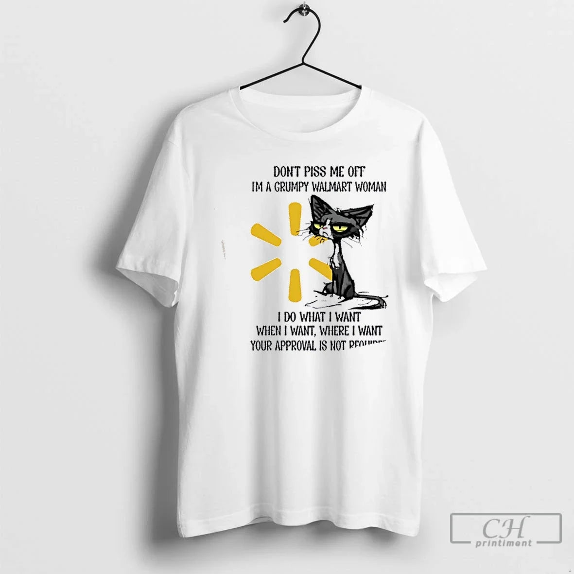Premium Tired Cat Dont Piss Me Off Im A Grumpy - Adult & Kids T-Shirts, Sweatshirts & Hoodies apparel design preview 1