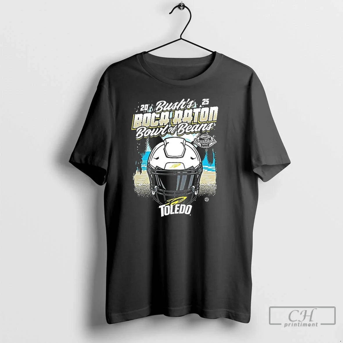 Premium Toledo Rockets Bushs Bowl Of Beans 2025 - Adult & Kids T-Shirts, Sweatshirts & Hoodies apparel design preview 1