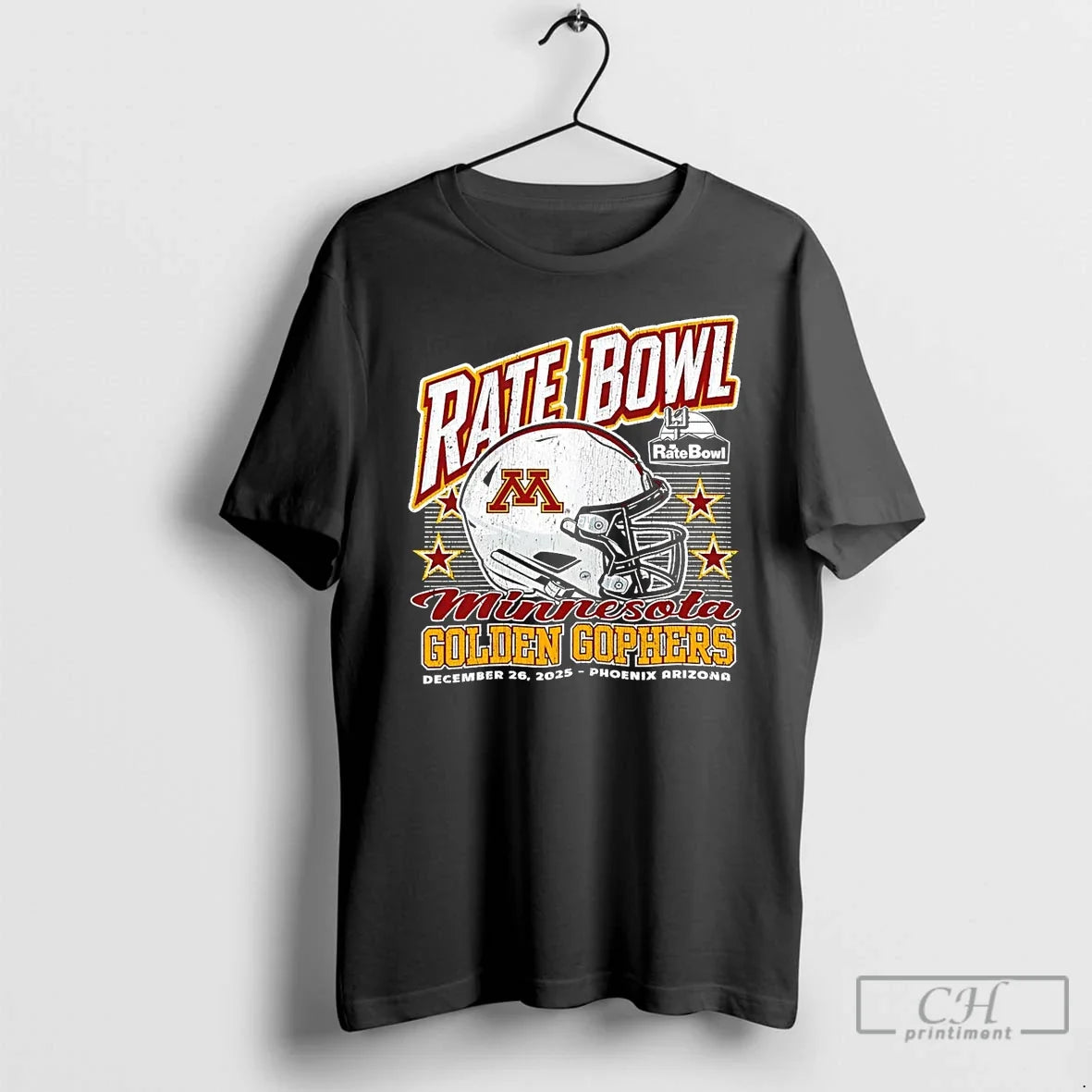 Premium University Of Minnesota Golden Gophers Rate - Adult & Kids T-Shirts, Sweatshirts & Hoodies apparel design preview 1