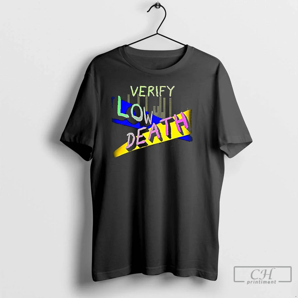 Premium Verify Low Death Melody Retro - Adult & Kids T-Shirts, Sweatshirts & Hoodies apparel design preview 1
