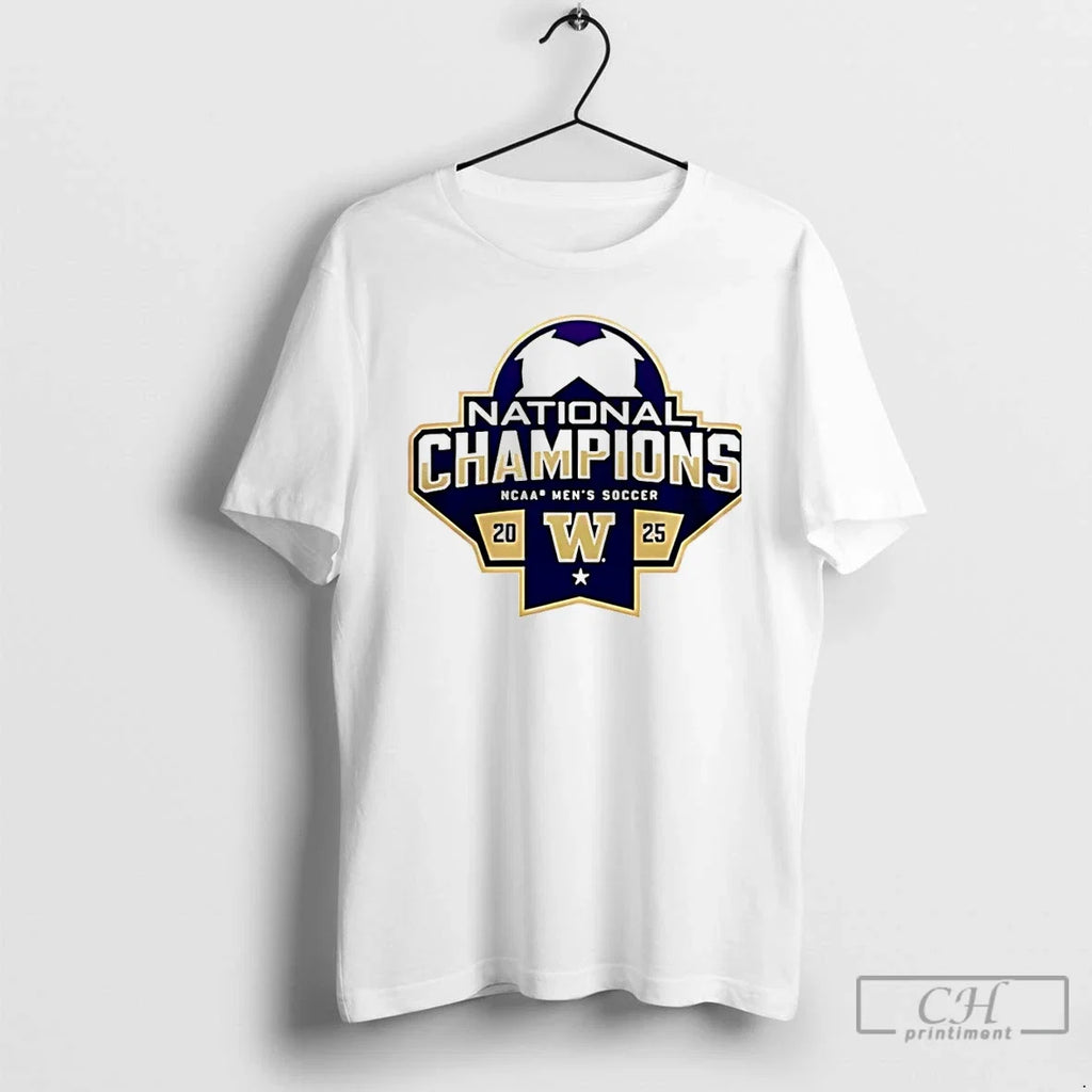 Premium Washington Huskies 2025 National Champions - Adult & Kids T-Shirts, Sweatshirts & Hoodies apparel design preview 1