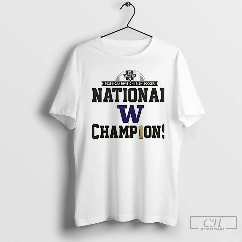 Premium Washington Huskies National Champions 2025 - Adult & Kids T-Shirts, Sweatshirts & Hoodies apparel design preview 1