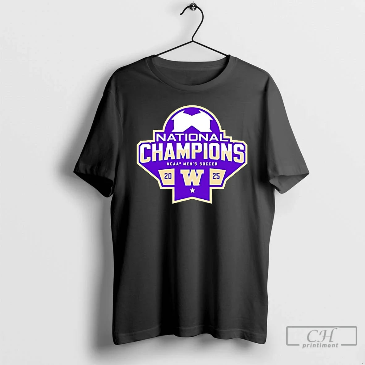 Premium Washington Husky 2025 Ncaa Mens Soccer - Adult & Kids T-Shirts, Sweatshirts & Hoodies apparel design preview 1