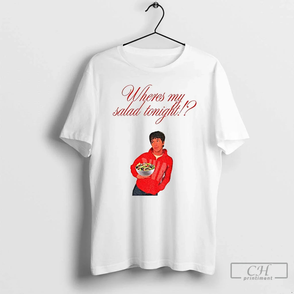 Premium Wheres My Salad Tonight - Adult & Kids T-Shirts, Sweatshirts & Hoodies apparel design preview 1