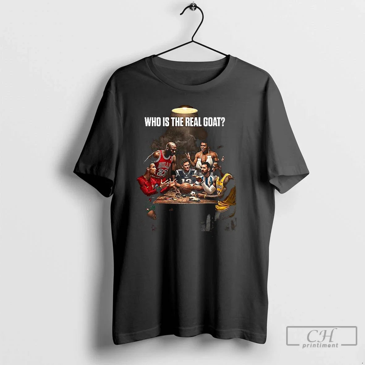 Premium Who Is Real Goat - Adult & Kids T-Shirts, Sweatshirts & Hoodies apparel design preview 1