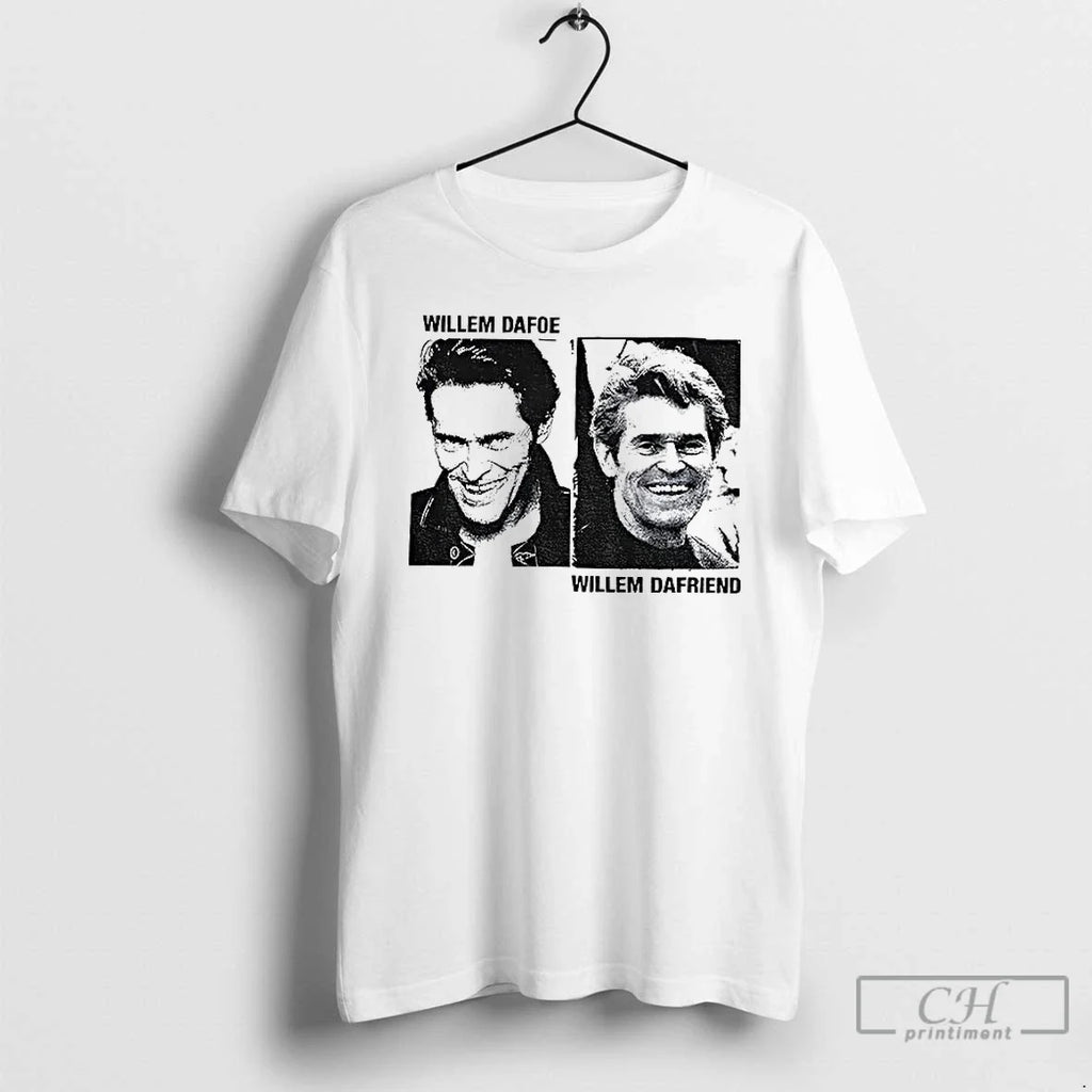 Premium Willem Dafoe And Dafriend Photo Vintage - Adult & Kids T-Shirts, Sweatshirts & Hoodies apparel design preview 1