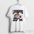 Premium Yaxel Lendeborg Michigan Basketball - Adult & Kids T-Shirts, Sweatshirts & Hoodies apparel design preview 1