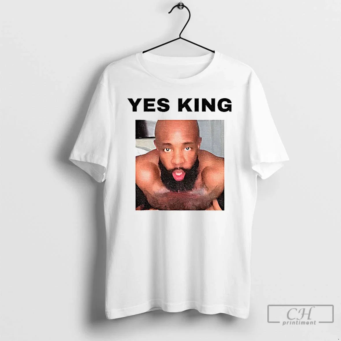 Premium Yes King Funny - Adult & Kids T-Shirts, Sweatshirts & Hoodies apparel design preview 1