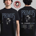 Primus UK And Europe 2026 Tour Schedule Dates Two - Adult & Kids T-Shirts, Sweatshirts & Hoodies apparel design preview 1