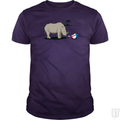 Sad Rhino - Adult & Kids T-Shirts, Sweatshirts & Hoodies apparel design preview 1