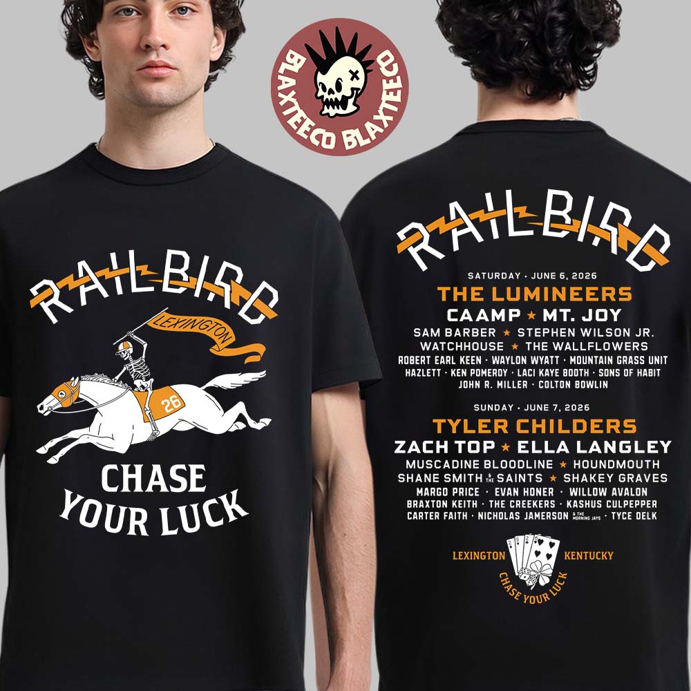 Railbird Music Festival 2026 Merch Lexington Kentucky - Adult & Kids T-Shirts, Sweatshirts & Hoodies apparel design preview 1