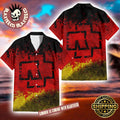 Rammstein Big Logo On Germany Flag Paint Color Style - Adult & Kids T-Shirts, Sweatshirts & Hoodies apparel design preview 1