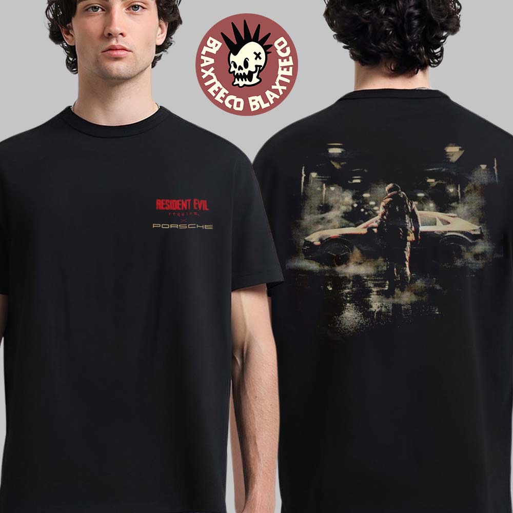 Resident Evil Requiem X Porsche Exclusive - Adult & Kids T-Shirts, Sweatshirts & Hoodies apparel design preview 1