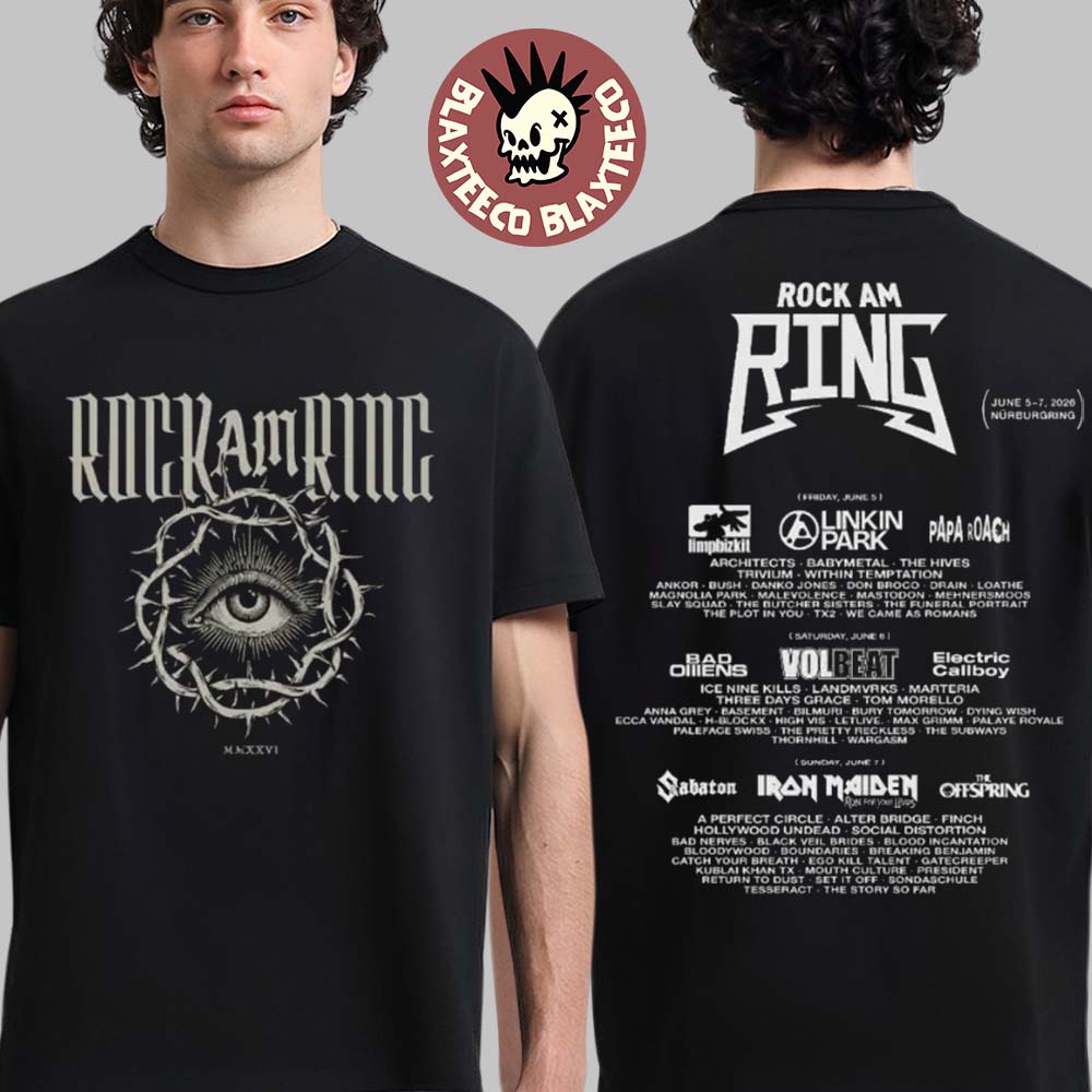 Rock Am Ring 2026 Festival Merch In Nurburg Germany - Adult & Kids T-Shirts, Sweatshirts & Hoodies apparel design preview 1