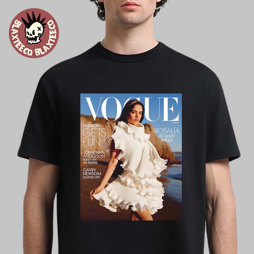 Rosalia Graces The Cover Of Vogue Magazine Spring - Adult & Kids T-Shirts, Sweatshirts & Hoodies apparel design preview 1