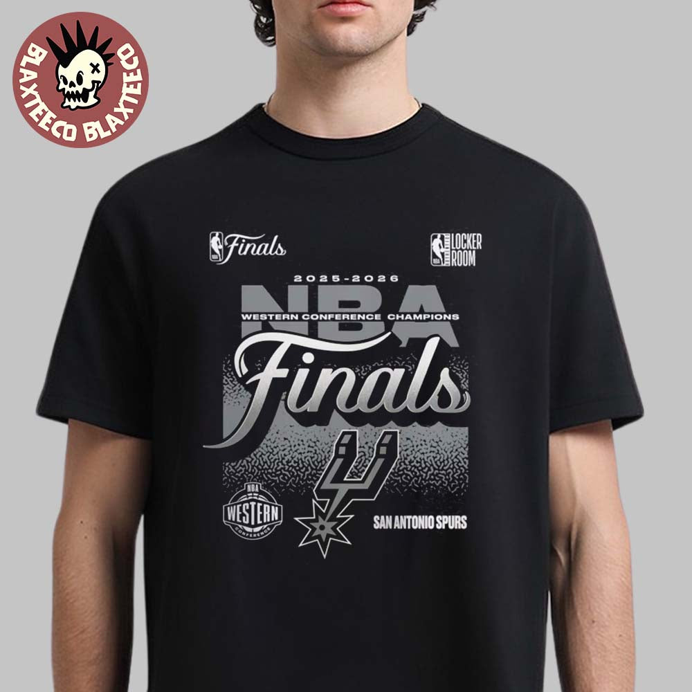 San Antonio Spurs Fanatics 2026 NBA Western - Adult & Kids T-Shirts, Sweatshirts & Hoodies apparel design preview 1