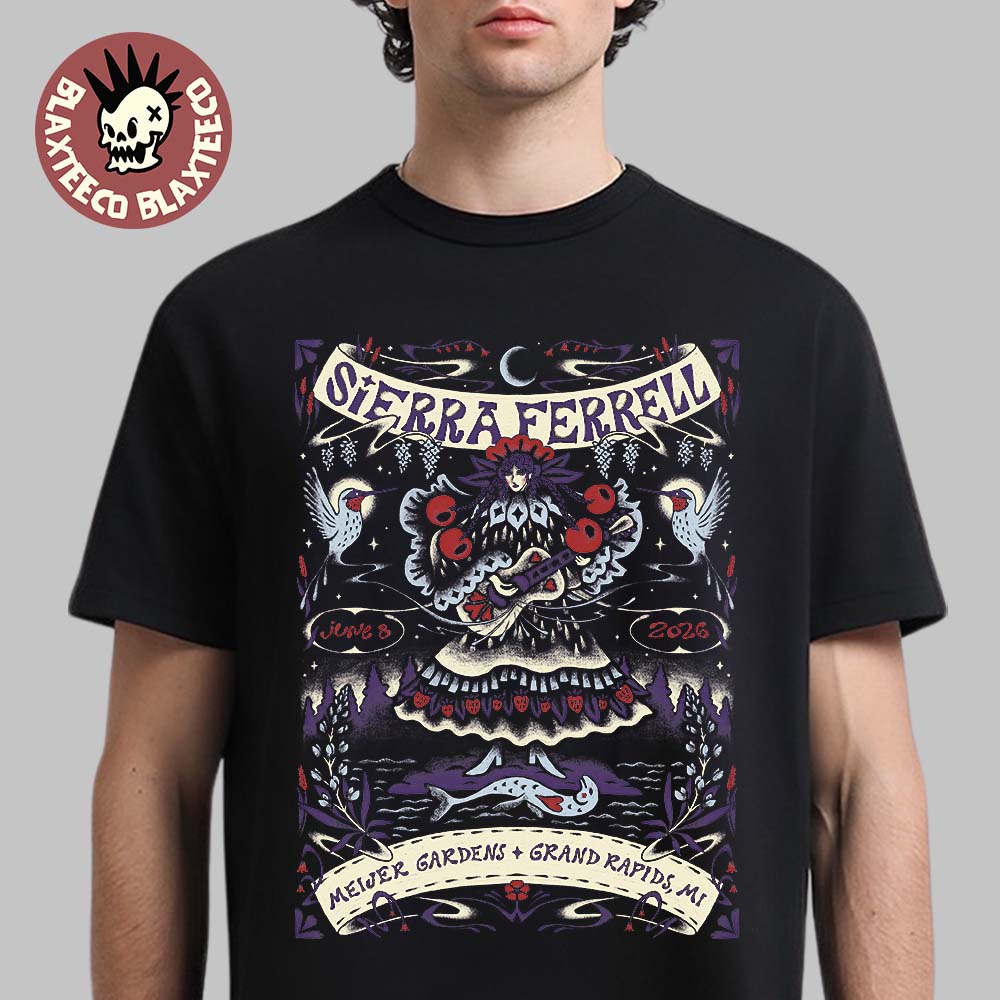 Sierra Ferrell Grand Rapids Michigan 2026 Event - Adult & Kids T-Shirts, Sweatshirts & Hoodies apparel design preview 1