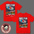 Simple Plan Bigger Than You Think Europe And UK Tour - Adult & Kids T-Shirts, Sweatshirts & Hoodies apparel design preview 1