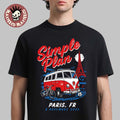 Simple Plan Paris France 2025 Event At La Defense - Adult & Kids T-Shirts, Sweatshirts & Hoodies apparel design preview 1