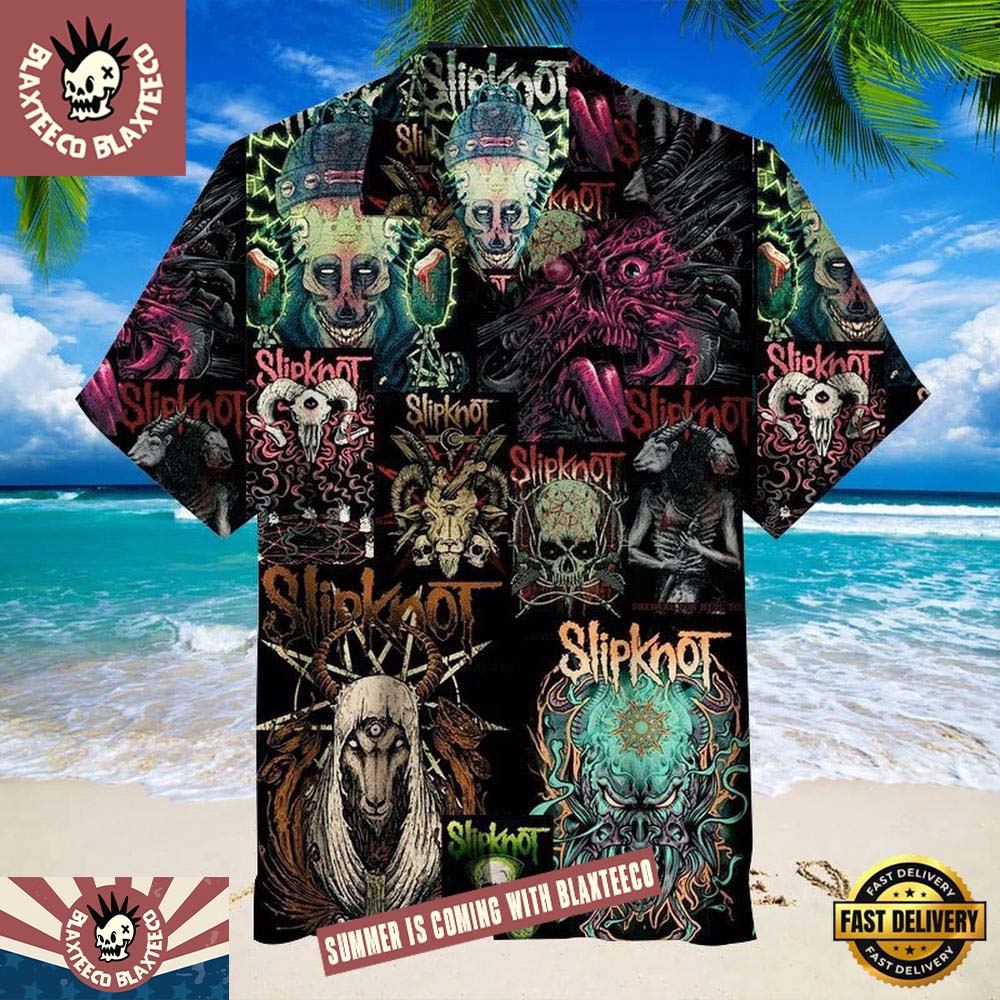 Slipknot Dark Fantasy Art Summer Hawaiian Gift For - Adult & Kids T-Shirts, Sweatshirts & Hoodies apparel design preview 1