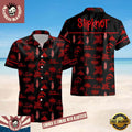 Slipknot Inferno Vibes Black And Red Summer Hawaiian - Adult & Kids T-Shirts, Sweatshirts & Hoodies apparel design preview 1