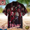 Slipknot Masked Mayhem Summer Hawaiian - Adult & Kids T-Shirts, Sweatshirts & Hoodies apparel design preview 1