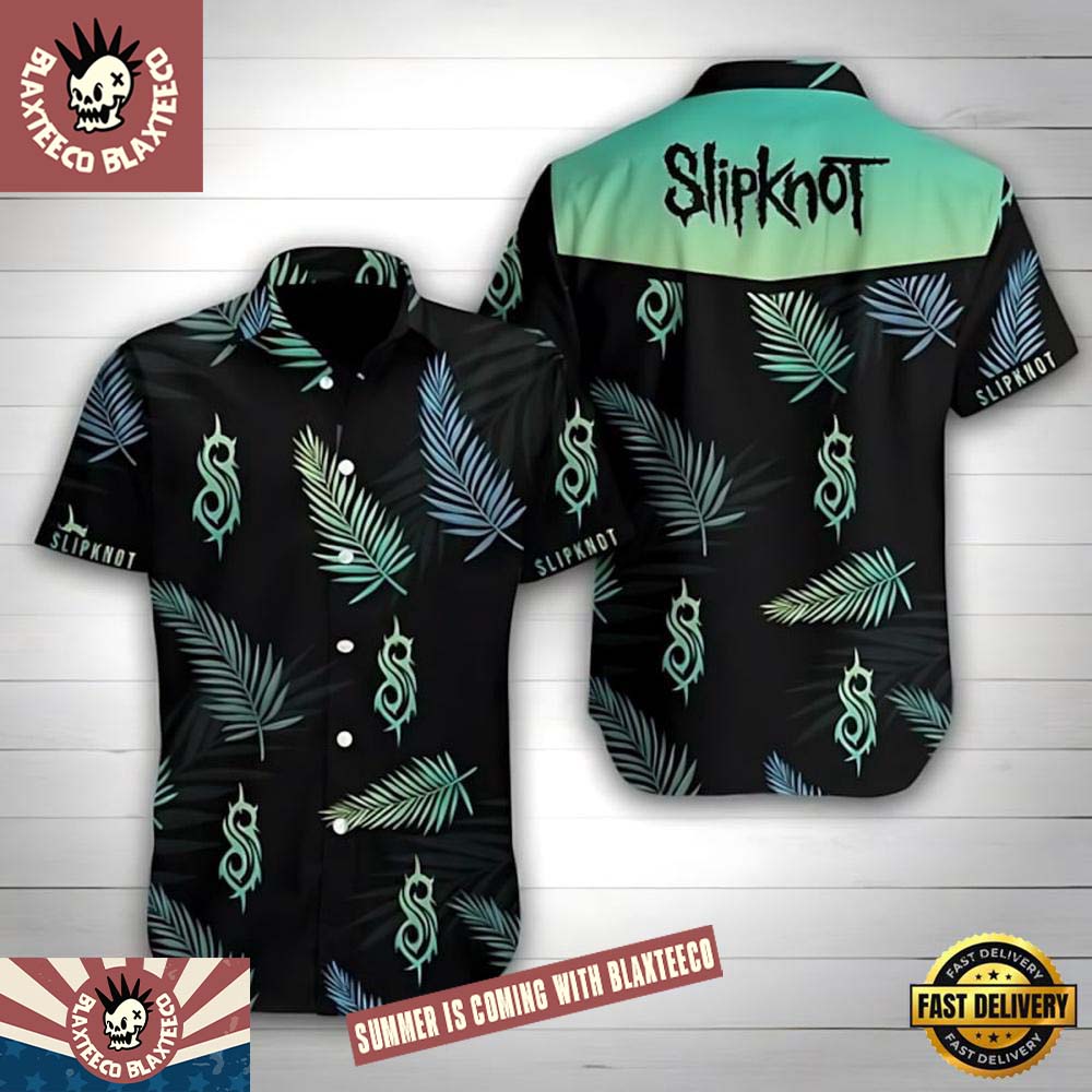 Slipknot Rock Band Palm Shadows Radiant Summer - Adult & Kids T-Shirts, Sweatshirts & Hoodies apparel design preview 1