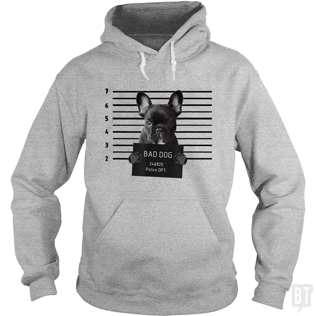 French Bulldog Prison - Adult & Kids T-Shirts, Sweatshirts & Hoodies apparel design preview 1