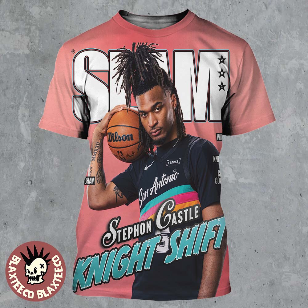 Stephon Castle On The Cover Of SLAM 261 Knight Shift - Adult & Kids T-Shirts, Sweatshirts & Hoodies apparel design preview 1