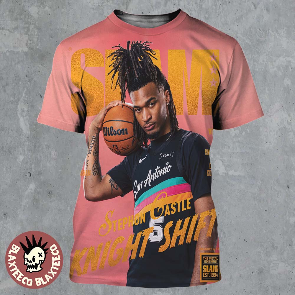 Stephon Castle On The Cover Of SLAM 261 Knight Shift - Adult & Kids T-Shirts, Sweatshirts & Hoodies apparel design preview 1
