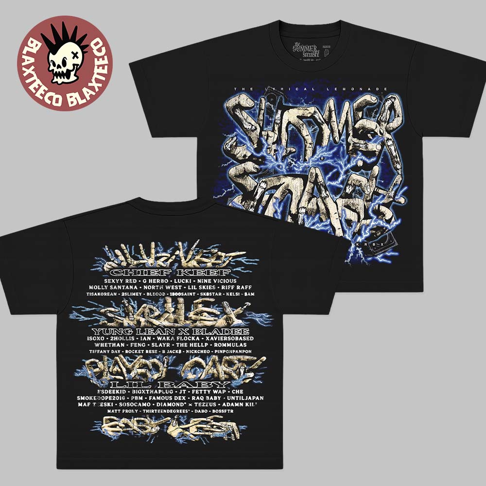 Summer Smash 2026 Festival Merch Lineup Zapped - Adult & Kids T-Shirts, Sweatshirts & Hoodies apparel design preview 1