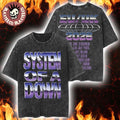System Of A Down EU And UK Tour 2026 Merch Retro Logo - Adult & Kids T-Shirts, Sweatshirts & Hoodies apparel design preview 1